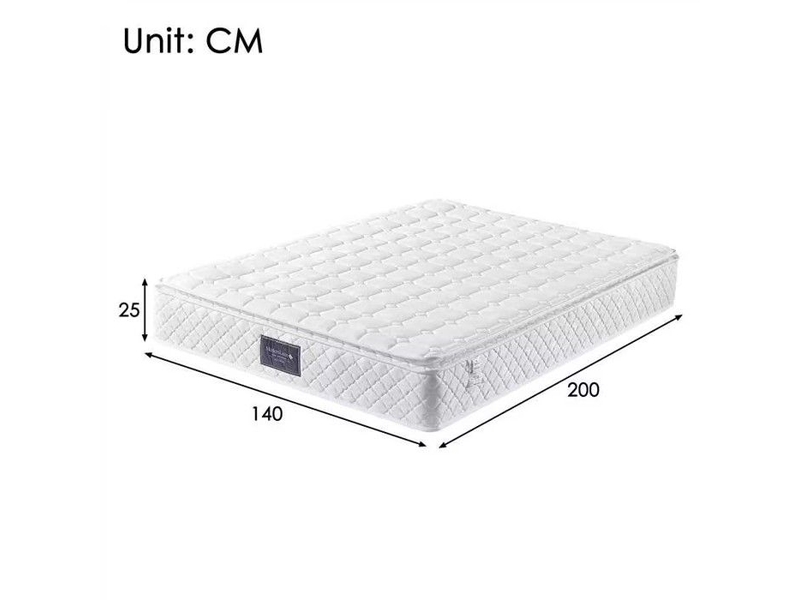  Matelas à ressorts - truxen8 - 140x200cm - 7 zones - oeko-tex - fermeté h3 140x200x25cm - Conforama E