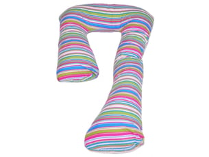 Coussin d'accouchement prepost natal bandes du couleur 1