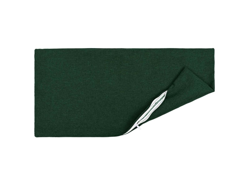  Lot de 2 coussins avec oreiller, coussins décoratifs heerlen vert foncé tissu cf50358  - Conforama C