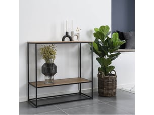 Console 0 tiroir(s)  coloris marron MOLOO 