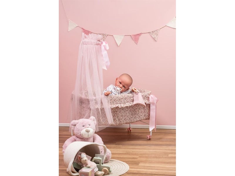  Asi dreams lit à baldaquin avec couette et oreiller - martina collection 8442870 - Conforama C