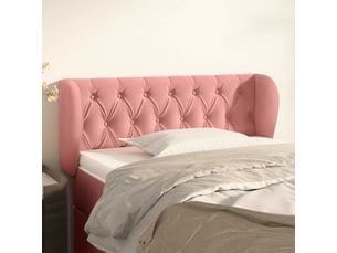 Tete de lit A poser largeur 103 cm rose