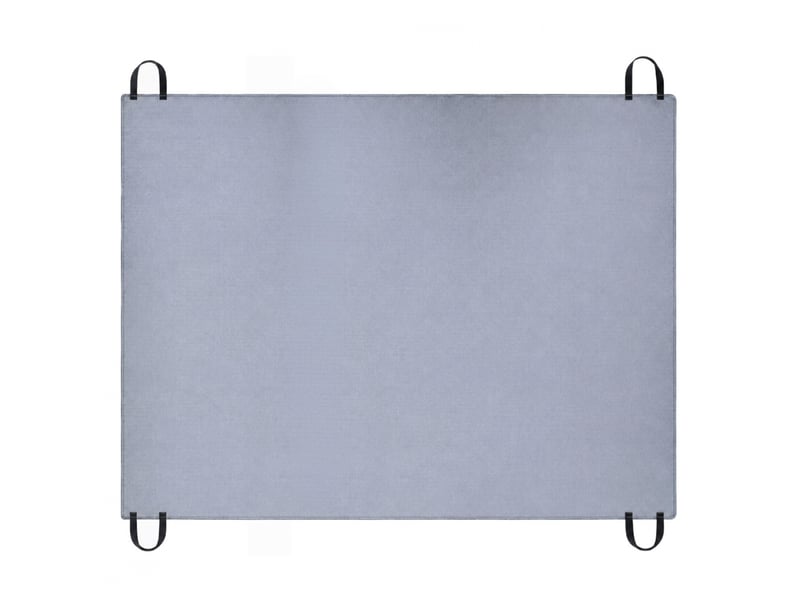 Bâche de ramassage des déchets verts de jardin, feuilles, branches, avec 4 poignées - 2 x 4 m - Conforama A