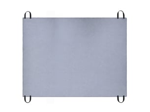 Bâche de ramassage des déchets verts de jardin, feuilles, branches, avec 4 poignées - 2 x 4 m