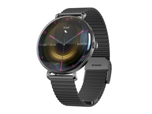 Montre connectée elite amoled 1,43 466x466 - cardio, sommeil, 7 j - milanais noir