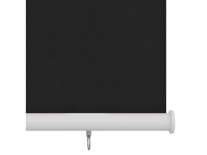 Store enrouleur, store roulant d'extérieur 65 (l) x 230 (h) cm hdpe noir cf47414 - Conforama D