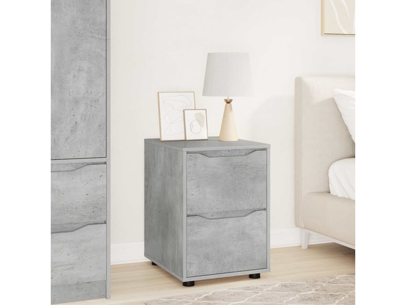  Armoire de rangement, commode de rangement 40 x 48 x 57 cm bois d'ingénierie shl6150  - Conforama B