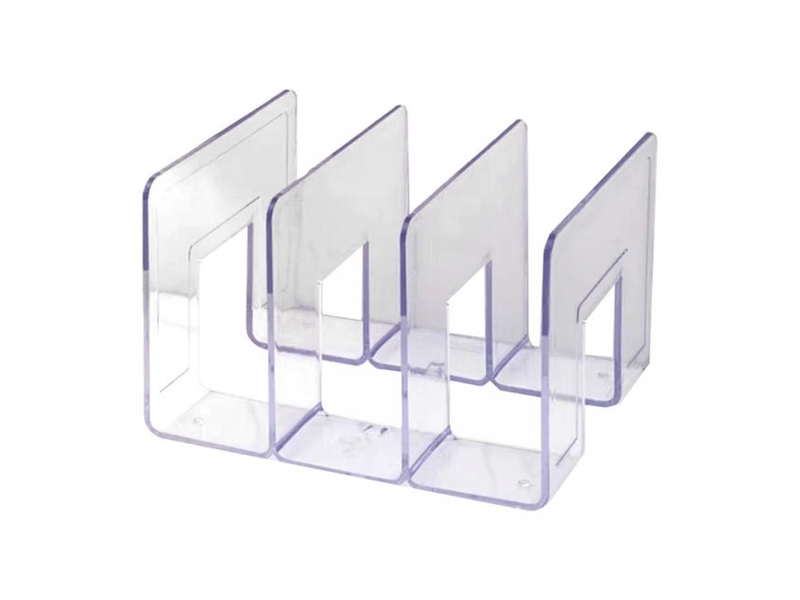 Organiseur de sac à main, support de rangement transparent pour sac à main, mini étagère pour sac à main (3 sections) - Conforama A