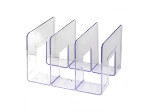 Organiseur de sac à main, support de rangement transparent pour sac à main, mini étagère pour sac à main (3 sections)