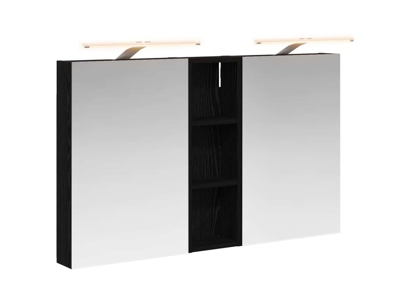 Ensemble de meubles de salle de bain 3 pcs 100x10.5x60.5 cm shl6962 - Conforama A