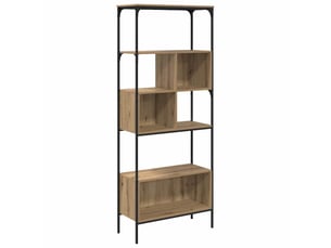 Bibliotheque coloris  bois clair  <strong></strong> <strong></strong> - 76 cm x 188.5 cm