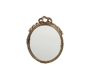 Miroir ovale de salle de bain coloris multicolore <strong>PARIS PRIX</strong> <strong></strong> - 30 cm x 3 cm