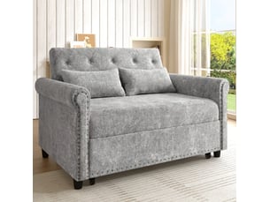 Deplimousse convertible 2 places <strong>HAUSS SPOLE</strong> <strong></strong> gris