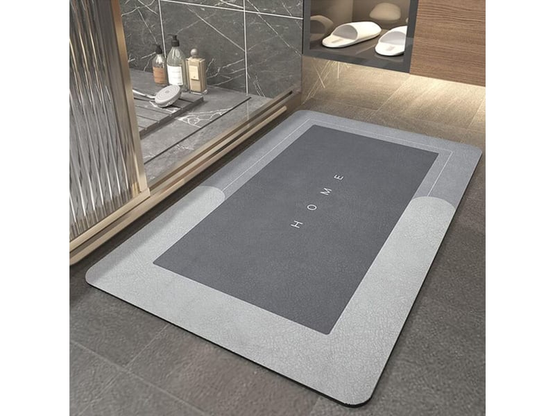  Tapis de sol super absorbant,anti-salissures,tapis de bain en mousse à mémoire de forme,tapis de douche antidérapant,tapis de [773]  - Conforama D