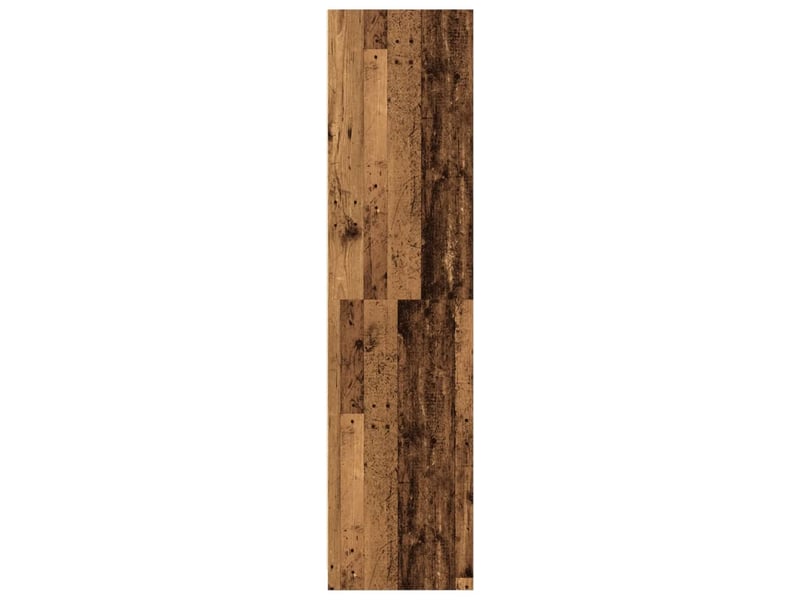  Garde-robe, armoire de rangement vieux bois 100x50x200 cm bois d'ingénierie shl6665  - Conforama E