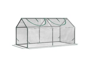 Serre fenêtre, film filet pe, aluminium, balconjardin, tomates 120x60x60 cm, transparente.