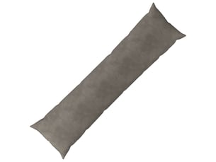 Coussin avec oreiller, coussin décoratifs heerlen gris clair 40 x 145 cm velours cf50963