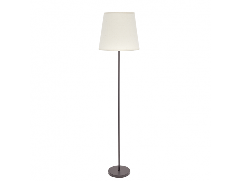  Lampadaire fabrilamp maldívas e27 coloris marron beige 175 x 40 x 40 cm 110641015 - Conforama A