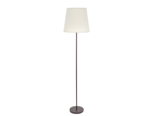 Lampadaire fabrilamp maldívas e27 coloris marron beige 175 x 40 x 40 cm