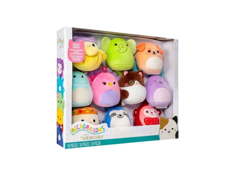  Peluche micromallows set de mini personnages 10 pieces 6,5 cm en boite fenetre SQU0191726902737 - Conforama B