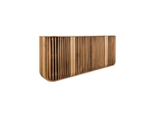 Buffet 4 porte(s) MEUBLORAMA - 170 cm coloris bois clair