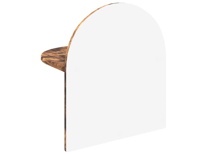 Table de chevet - cabinet de chevet - table de nuit chêne fumé 40 x 35,5 x 45,5 cm - Conforama E
