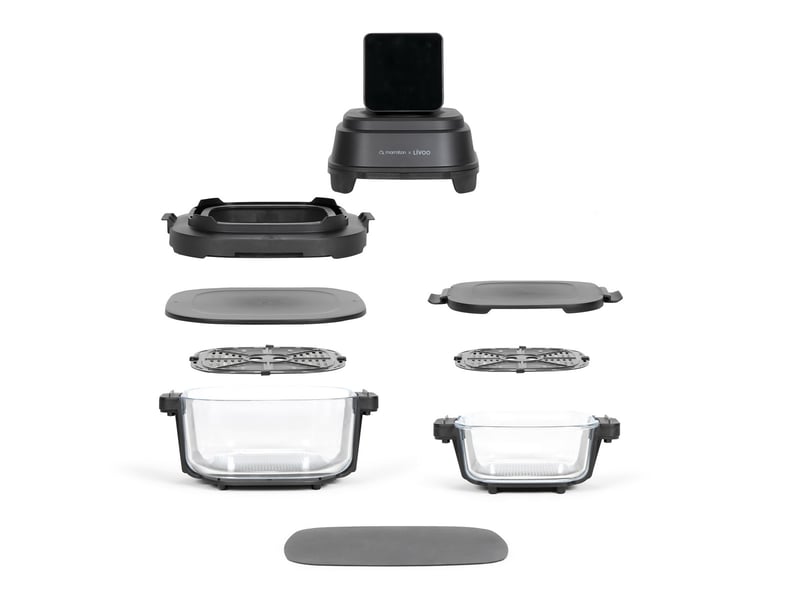  Livoo - friteuse sans huile 4l + 1.5l 1500w noir  doc367co - DOC367CO - Conforama C