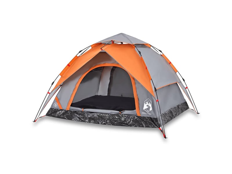Tente de camping, tente à dôme 3 personnes libération rapide shl88997 - Conforama A