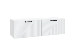 Meuble tv coloris blanc 98 cm <strong></strong>  <strong></strong>