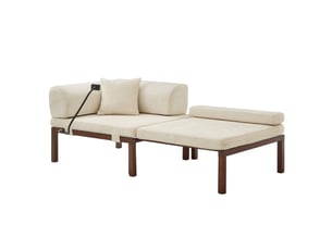 Deplimousse convertible 1 place <strong>HAUSS SPOLE</strong> <strong></strong> beige