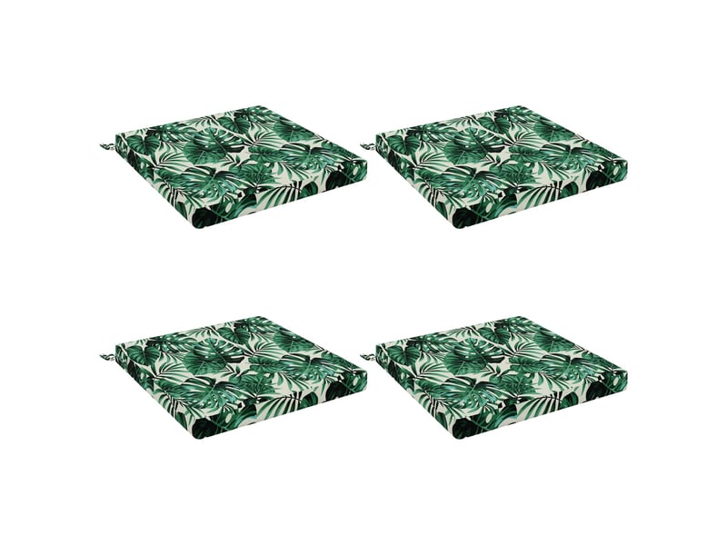  Lot de 4 coussins de siège, coussins d'assise soest 100 % polyester cf60107  - Conforama A