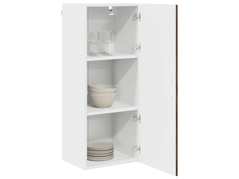  Meuble mural de cuisine, armoire de cuisine chêne brun 40x31x100cm shl5756  - Conforama C