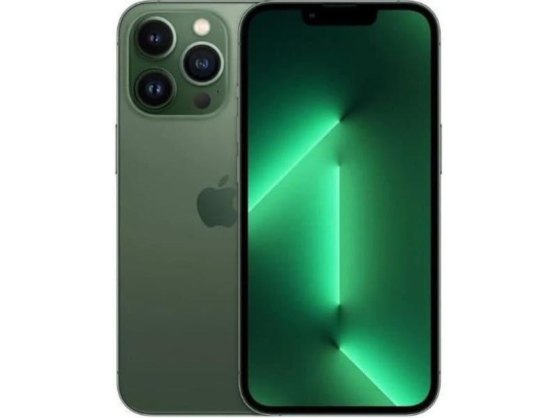 Smartphone iphone 13 pro 256 go vert alpin reconditionne excellent etat - Conforama A