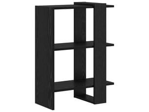 Étagère 2 niveaux, étagère de rangement 52 x 25 x 71,5 cm bois d'ingénierie shl7427
