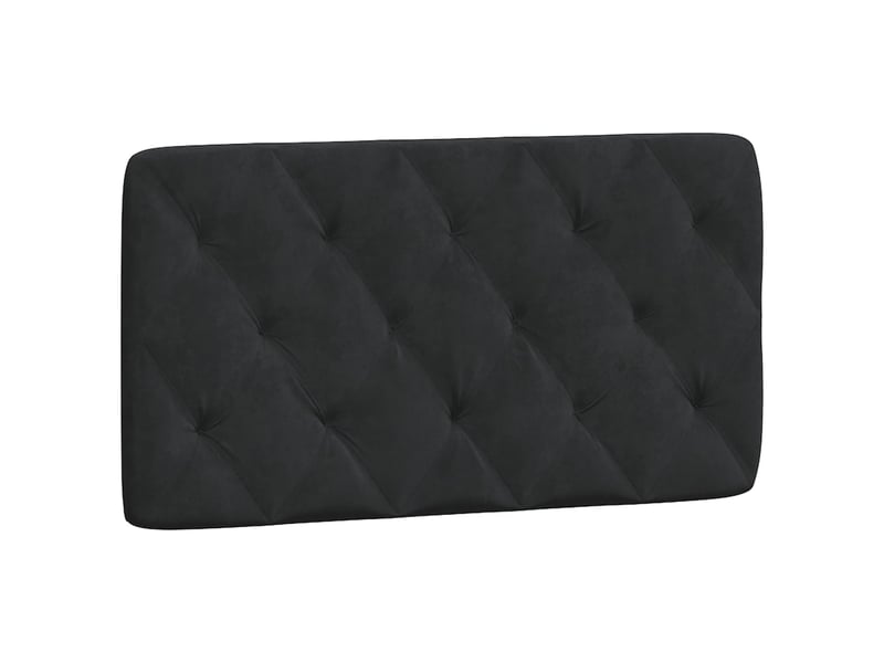  Lit avec matelas noir 100x200 cm velours  - Conforama E
