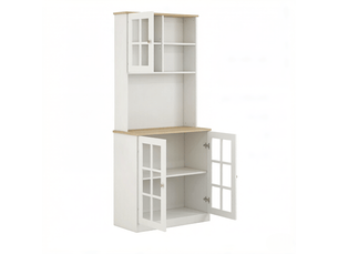 Buffet 3 porte(s)   SOGEU  - 80 cm coloris bicolore 