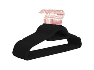 20 cintres pivotants 360° - noir - pour costumes, robes