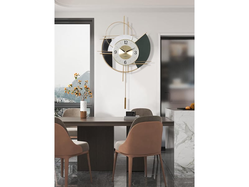 Horloge murale design moderne pendules style nordique décorative - Conforama C