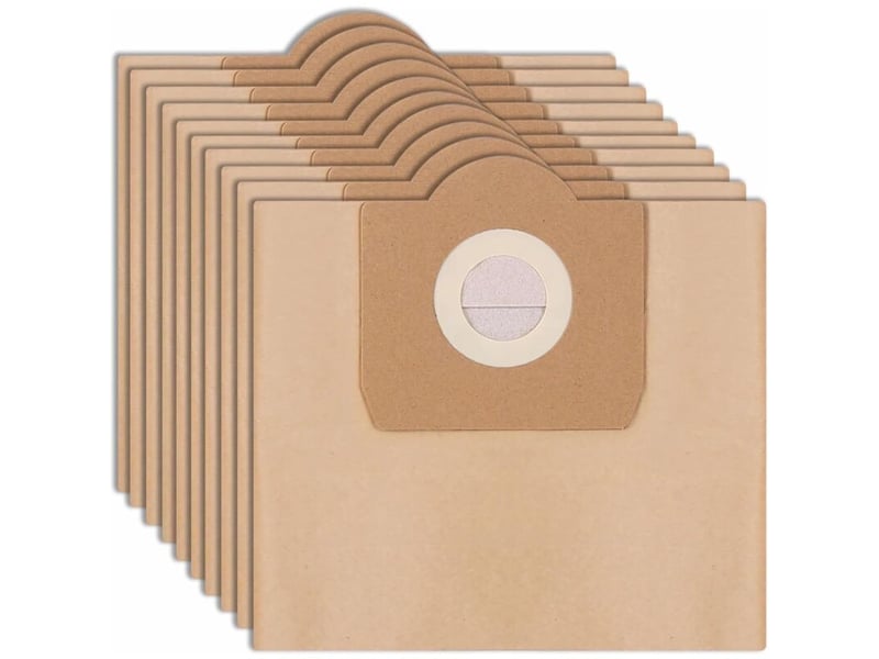  Enowelir 10 sacs à poussière en papier pour aspirateur kärcher wd3 wd3 premium se4001 mv3 wd3200 wd3500p a2204 a2534  - Conforama E