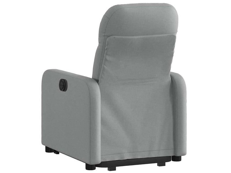  Fauteuil inclinable électrique, fauteuil relax salon gris clair tissu shl28035  - Conforama E