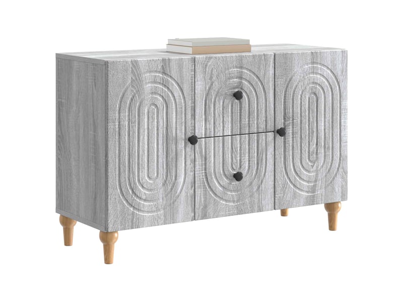 Meuble tv - banc tv - meuble de rangement sonoma gris 89 x 34,5 x 60 cm bois d'ingénierie  - Conforama C