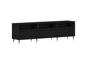 Meuble tv coloris noir 150 cm <strong></strong>  <strong></strong>