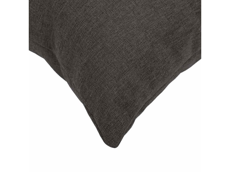  Lot de 6 coussins avec oreiller, coussins décoratifs heerlen gris foncé tissu cf50698  - Conforama E