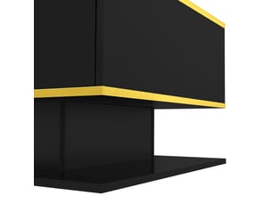 Table basse  coloris noir  ORGL4390S