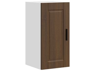 Armoire murale de cuisine porto chêne marron bois d'ingénierie shl7548
