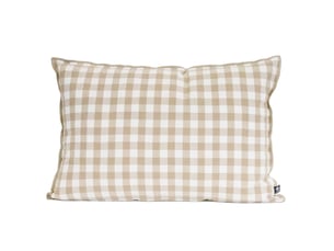 Coussin motif vichy 40x60 cm