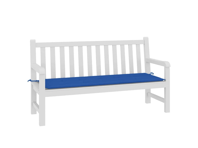  Coussin de banc de jardin, coussin d'assise bleu royal 150x50x3 cm tissu oxford cf52697  - Conforama C