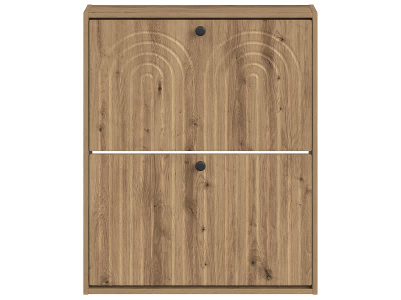  Meuble à chaussures mural, armoire à chaussures alkmaar 71x17x86 cm shl2094  - Conforama D
