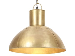 Lampe suspendue, suspension luminaire 25 w laiton rond 48 cm e27