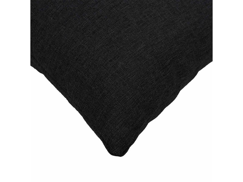  Lot de 6 coussins avec oreiller, coussins décoratifs heerlen noir tissu cf50731  - Conforama E